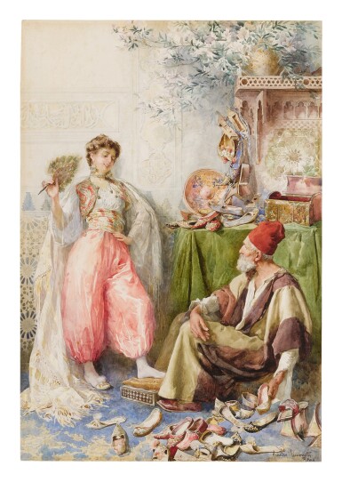 View full screen - View 1 of Lot 41. AMEDEO SIMONETTI | THE HAREM'S COBBLER .