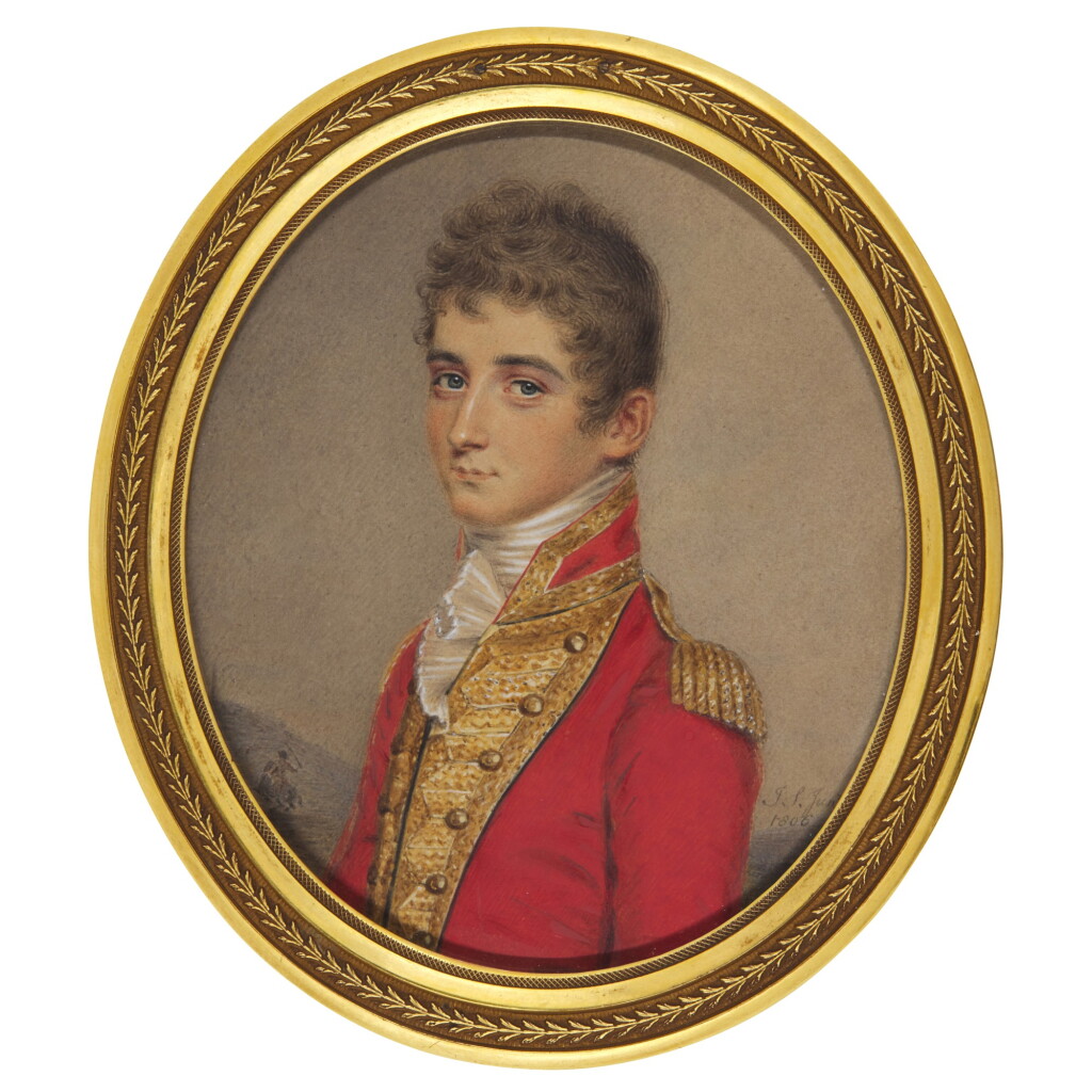 View full screen - View 1 of Lot 127. Portrait of the Hon. Edward Pyndar Lyngon (1786-1860).