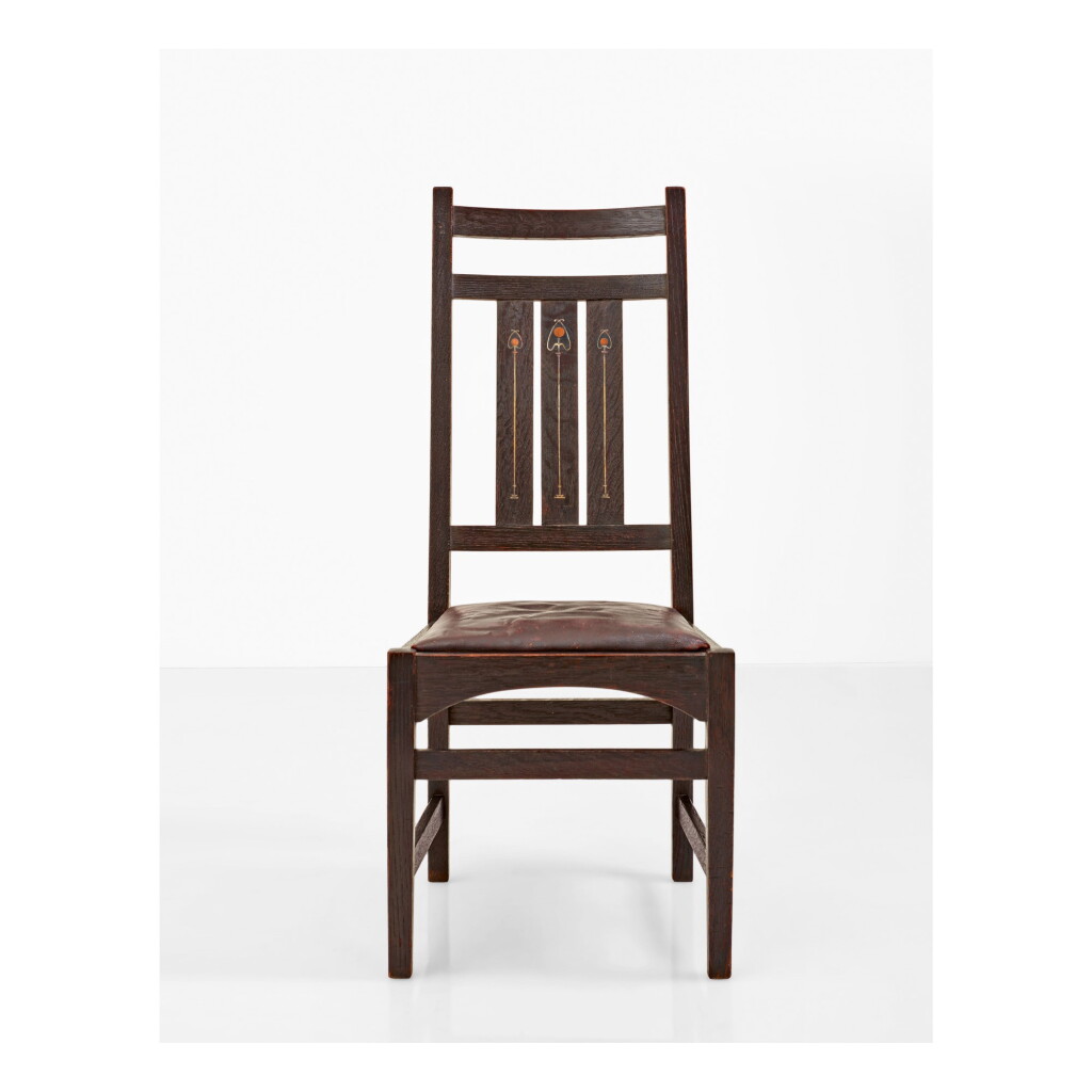 View full screen - View 1 of Lot 30. HARVEY ELLIS | SIDE CHAIR.