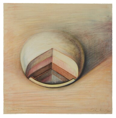 View full screen - View 1 of Lot 32. WAYNE THIEBAUD | NEAPOLITAN PIE.