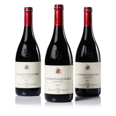 View full screen - View 1 of Lot 162. Chambertin, Clos de Bèze 2014/2017 Domaine Robert Groffier Pere & Fils (3 BT).