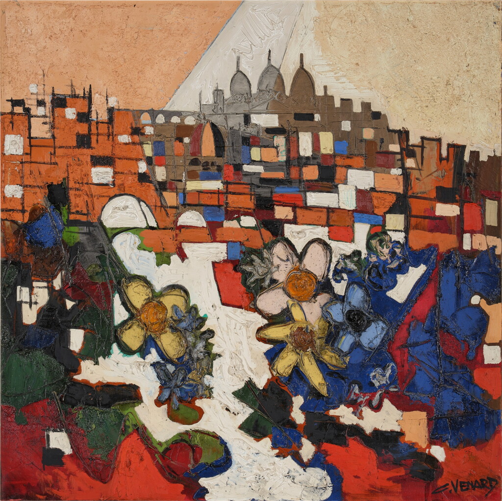 View full screen - View 1 of Lot 33. Paysage parisien.