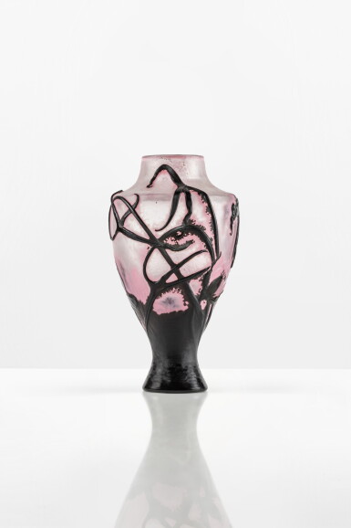 View full screen - View 1 of Lot 1. Sagittaire or Flèche d'eau vase, 1894.