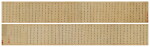 Dong Qichang, Thousand Character Classic in Regular Script | 董其昌 楷書《千字文》卷 水墨綾本 手卷