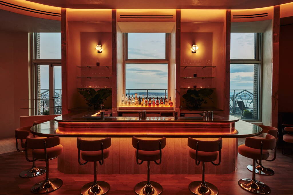 View full screen - View 1 of Lot 42. Dinner for 2 at SAGA, NYC.
