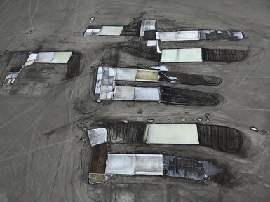 View full screen - View 1 of Lot 43. EDWARD BURTYNSKY | SALT PAN #25, LITTLE RANN OF KUTCH, GUJARAT, INDIA.
