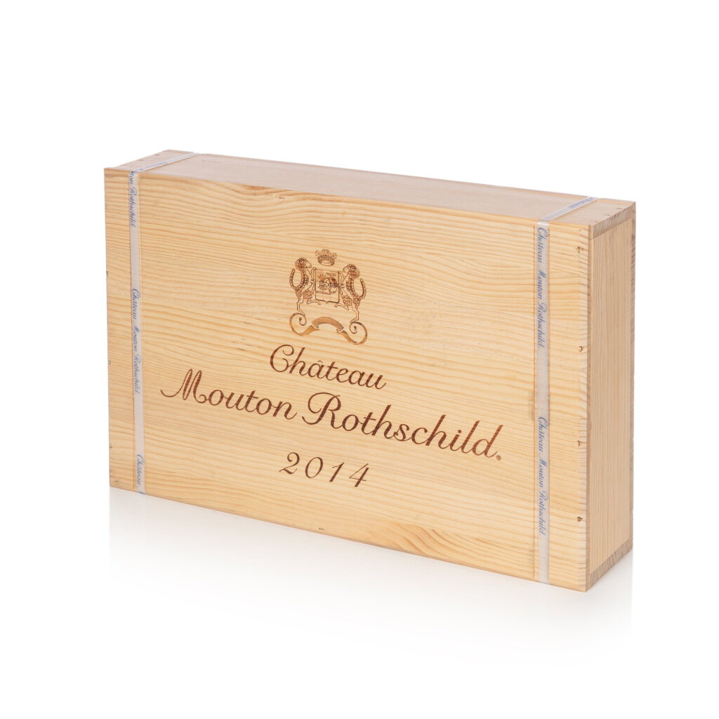 View full screen - View 1 of Lot 219. Château Mouton Rothschild 2014 (6 BT).