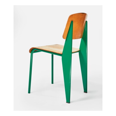 View full screen - View 1 of Lot 217. JEAN PROUVÉ | "STANDARD" CHAIR, MODEL NO. 305.
