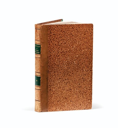 View full screen - View 1 of Lot 191. STENDHAL. L'Abbesse de Castro. 1839. 2 vol, en reliure de qualité de l'époque. Édition originale, très rare.