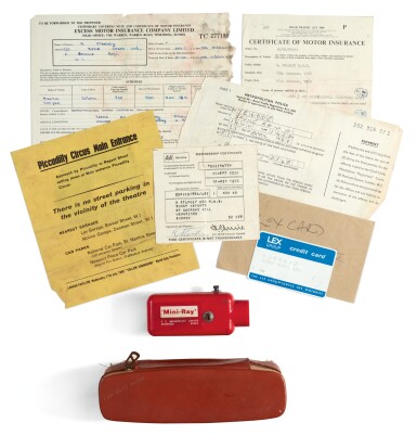 View full screen - View 1 of Lot 4. GEORGE HARRISON, RINGO STARR | a collection of items relating to motoring, 1967-1969.