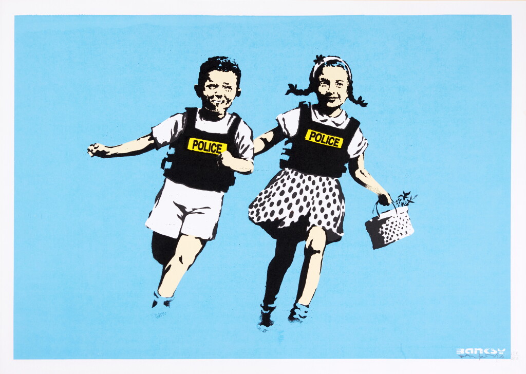 View full screen - View 1 of Lot 17. BANKSY | JACK AND JILL.