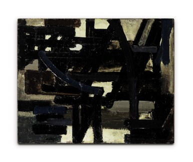 View full screen - View 1 of Lot 3. Peinture 33 x 41 cm, 17 février 1951.