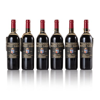 View full screen - View 1 of Lot 657. Brunello di Montalcino 1991 Biondi-Santi (6 BT).