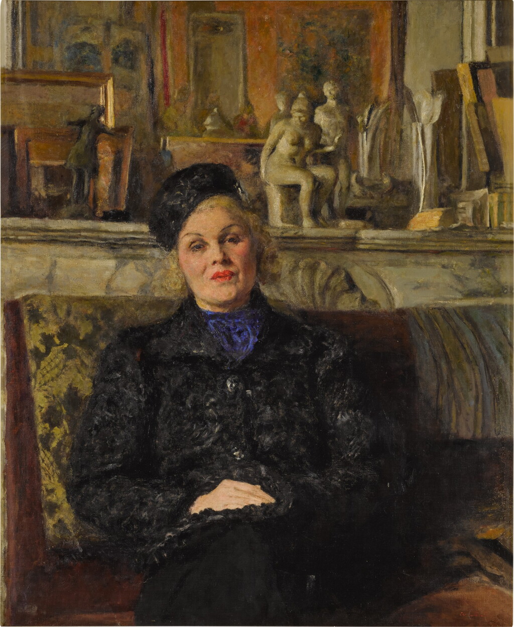 View full screen - View 1 of Lot 183. Portrait d'Elvira Popesco.