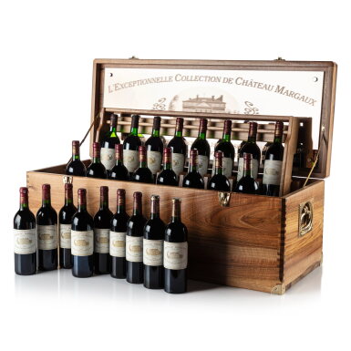 View full screen - View 1 of Lot 108. Château Margaux 1978-2002 Vertical (26 BT).