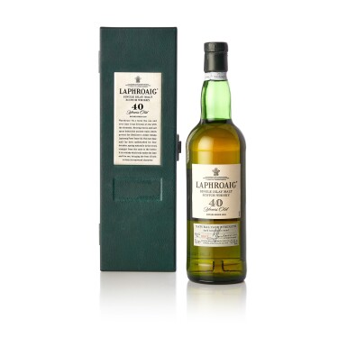 View full screen - View 1 of Lot 5126. Laphroaig 40 Year Old 42.4 abv 1960 (1 BT70).
