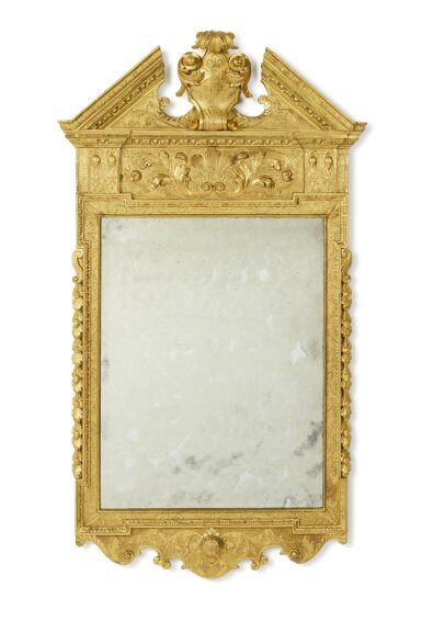 View full screen - View 1 of Lot 25. A George II Giltwood Mirror, Circa 1735.