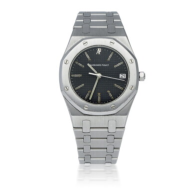 View full screen - View 1 of Lot 74. AUDEMARS PIGUET | ROYAL OAK, REF 2506, STAINLESS STEEL WRISTWATCH WITH DATE AND BRACELET, CIRCA 1984.