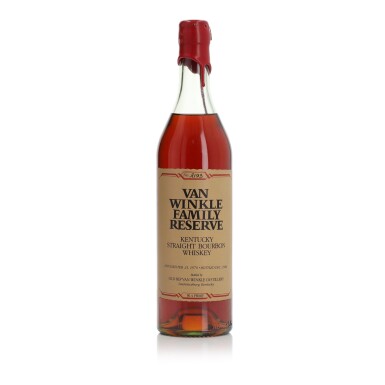 View full screen - View 1 of Lot 123. Van Winkle Family Reserve 14 Year Old 90.4 Proof 1970 (1 BT 75cl).