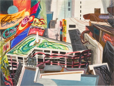 View full screen - View 1 of Lot 10. Untitled (Pacific No. 29: Plaza de la Republica).