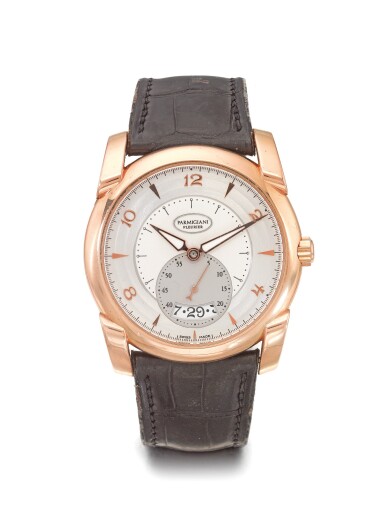 View full screen - View 1 of Lot 11. PARMEGIANI FLEURIER | TONDRA, A PINK GOLD AUTOMATIC WRISTWATCH WITH DATE CIRCA 2005.