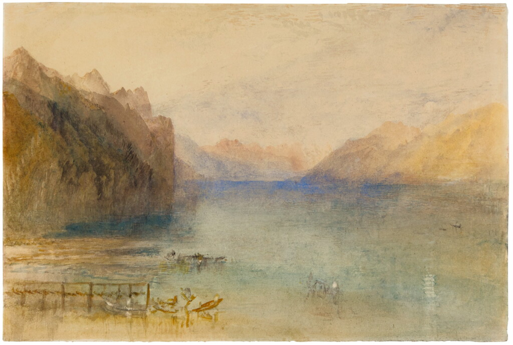 View full screen - View 1 of Lot 69. Lake Lucerne at Dusk.