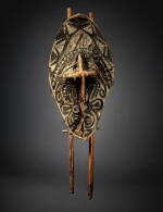 Purari Barkcloth Mask, Gulf of Papua, Gulf Province, Papua New Guinea