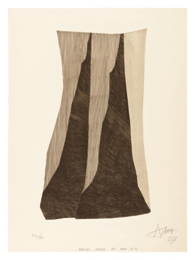 View full screen - View 1 of Lot 16. HENRI GEORGES ADAM | DALLES SABLE ET EAU NO. 11.