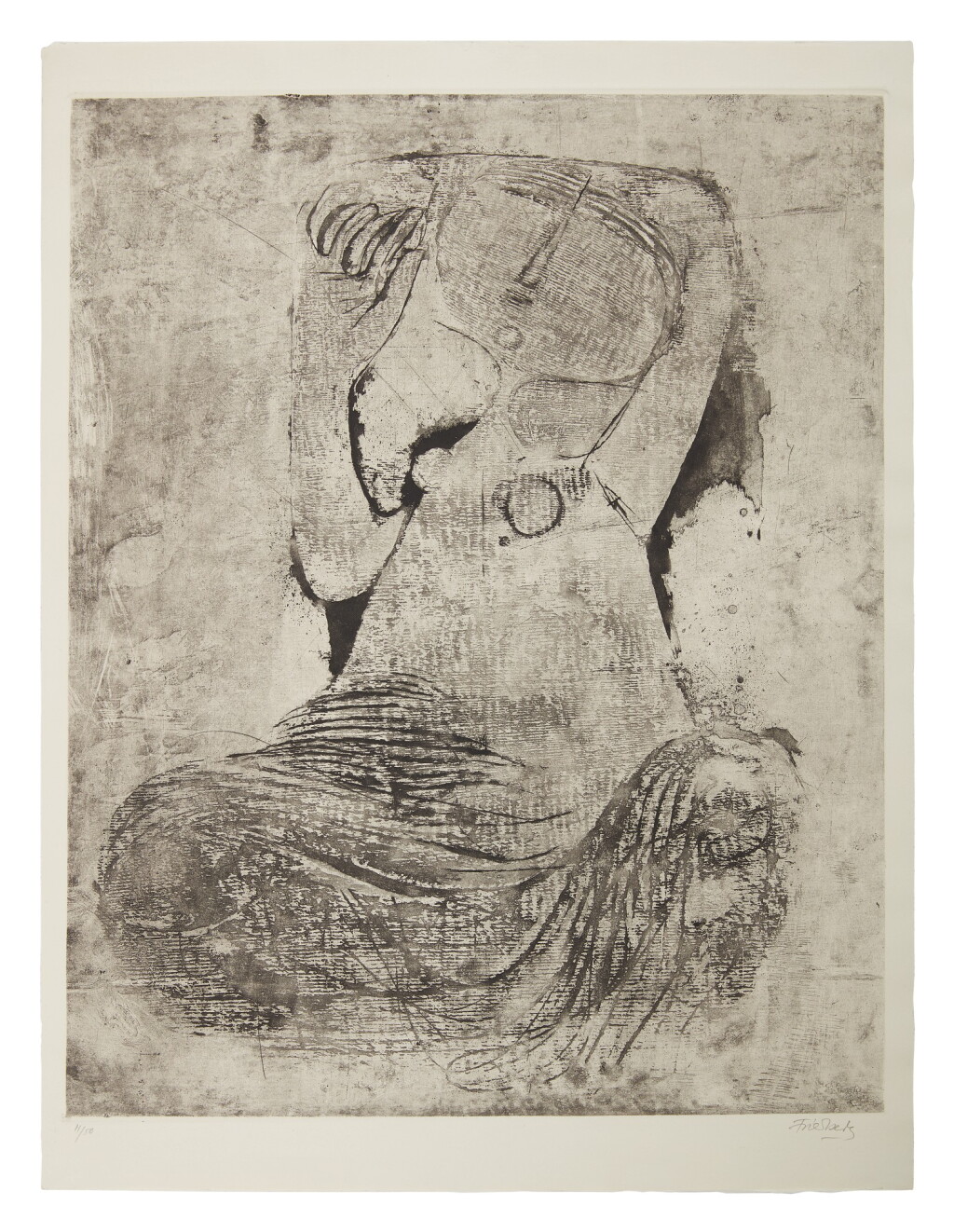 View full screen - View 1 of Lot 699. JOHNNY FRIEDLAENDER | WOMAN RESTING (FEMME AU REPOS).