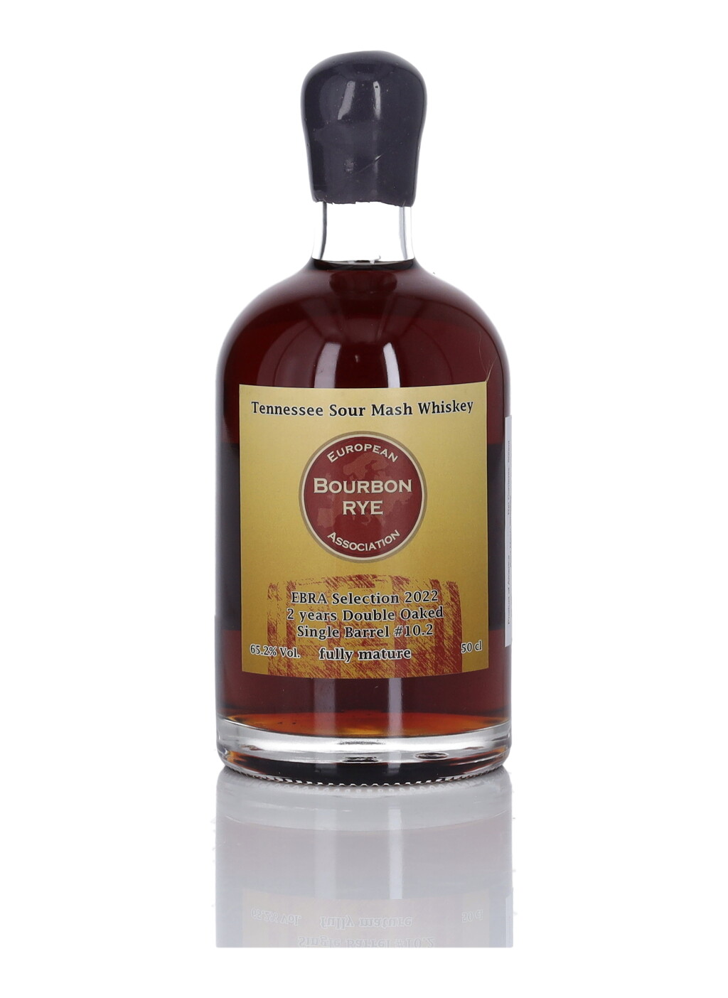 View full screen - View 1 of Lot 167. EBRA Selection #10.2 Tennessee Whiskey 130.4 Proof 2011 (1 BT 50cl).