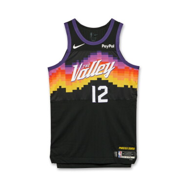 View full screen - View 1 of Lot 54. Collin Gillespie Phoenix Suns 2025-2026 Game Worn City Edition Jersey.