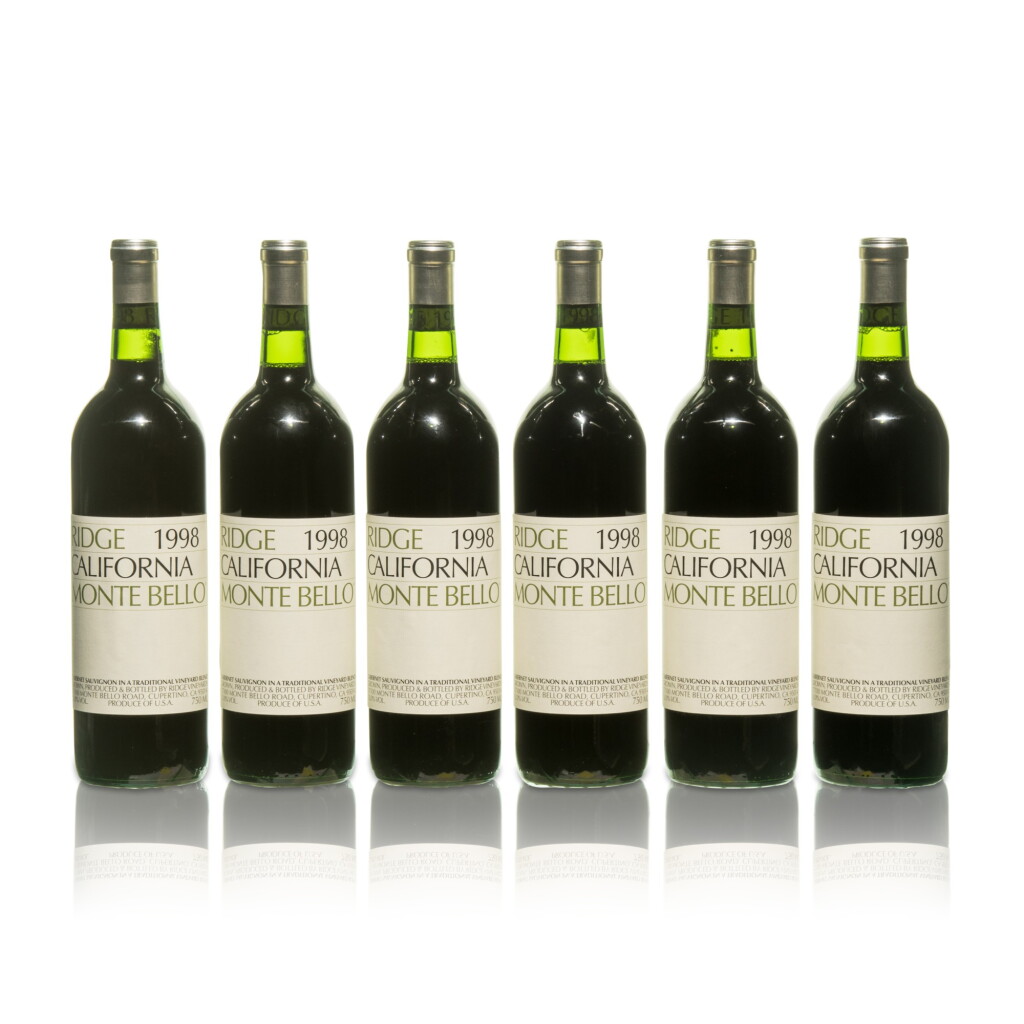 View full screen - View 1 of Lot 640. Ridge, Monte Bello 1998 (12 BT).