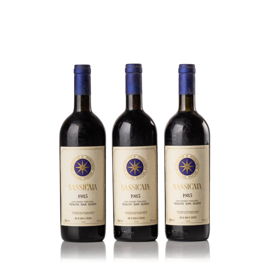 View full screen - View 1 of Lot 661. Sassicaia 1985 (4 BT).