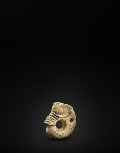 View full screen - View 1 of Lot 905. A jade pig-dragon, Neolithic period, Hongshan culture | 新石器時代 紅山文化 玉豬龍.