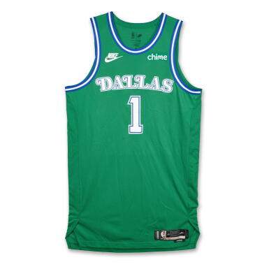 View full screen - View 1 of Lot 16. Jaden Hardy Dallas Mavericks 2025-2026 Game Worn Classic Edition Jersey.