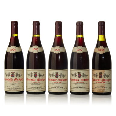 View full screen - View 1 of Lot 118. Chambolle Musigny, Les Cras 1990 Ghislaine Barthod (11 BT).