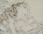 Léonard Tsuguharu Foujita 藤田嗣治 | Madeleine endormie 熟睡的瑪德琳