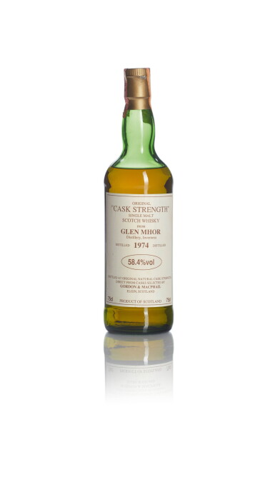 View full screen - View 1 of Lot 130. Glen Mhor Gordon & Macphail 58.4 abv 1974 .