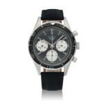 Autavia, Ref. 2446 Stainless steel chronograph wristwatch Circa 1969