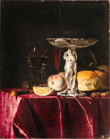 View full screen - View 1 of Lot 13. Still life with a tazza.