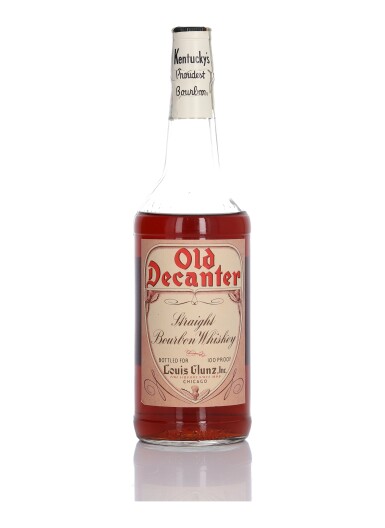 View full screen - View 1 of Lot 243. Old Decanter 100 Proof 1951 (1 Bottle 4/5 Quart).