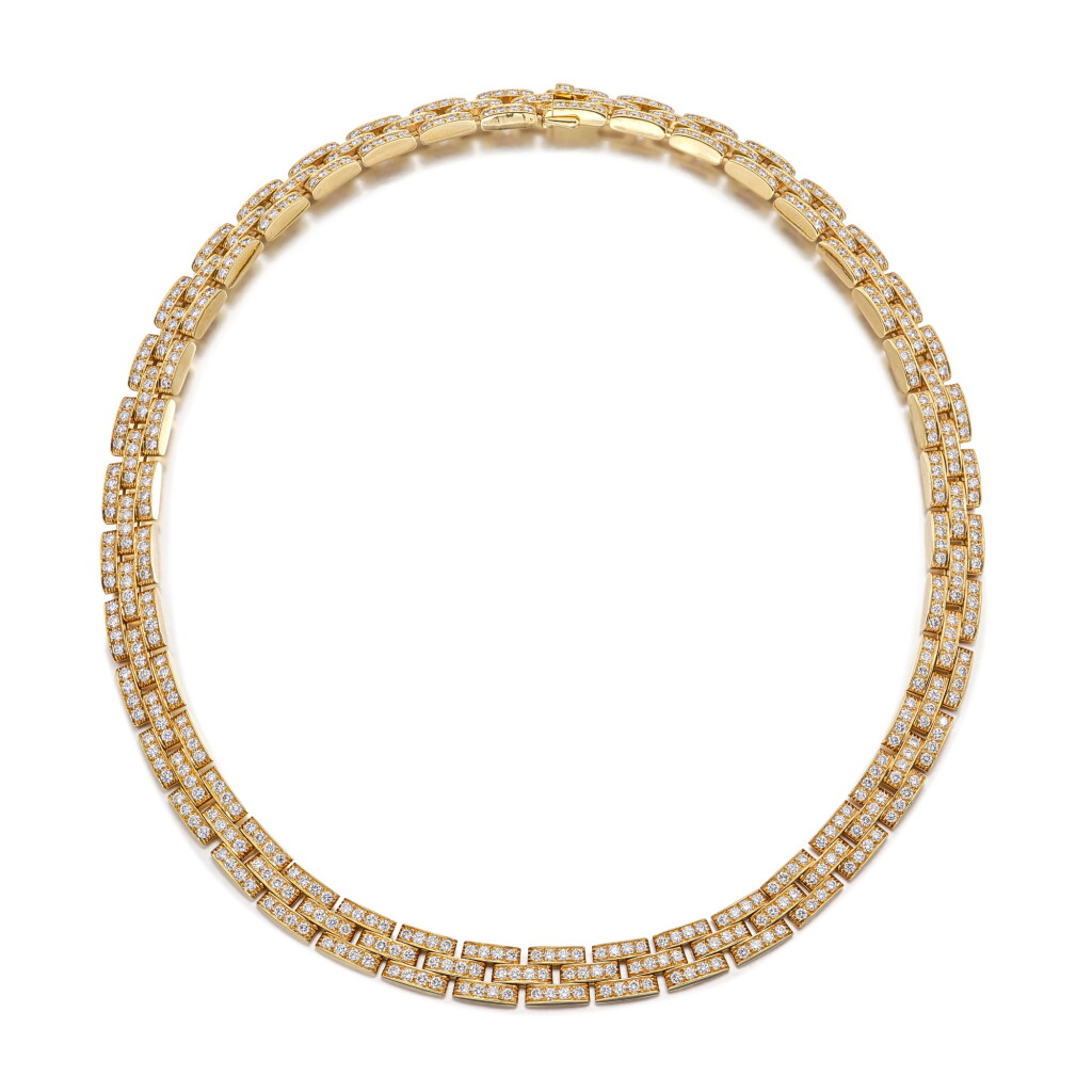 全螢幕檢視 - 查看385'Maillon Panthère' Diamond Necklace | 卡地亞 | 'Maillon Panthère' K金 配 鑽石 項鏈的1