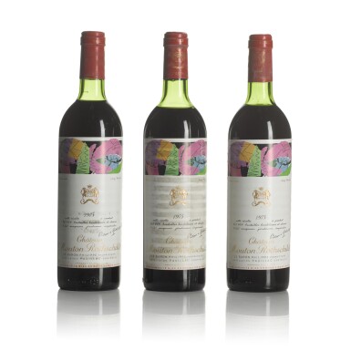 View full screen - View 1 of Lot 384. Château Mouton Rothschild 1975 (12 BT).