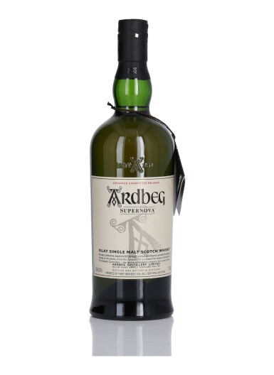 View full screen - View 1 of Lot 137. Ardbeg Supernova Advanced Committee Release 2009 58.9 abv NV (1 BT 75cl).