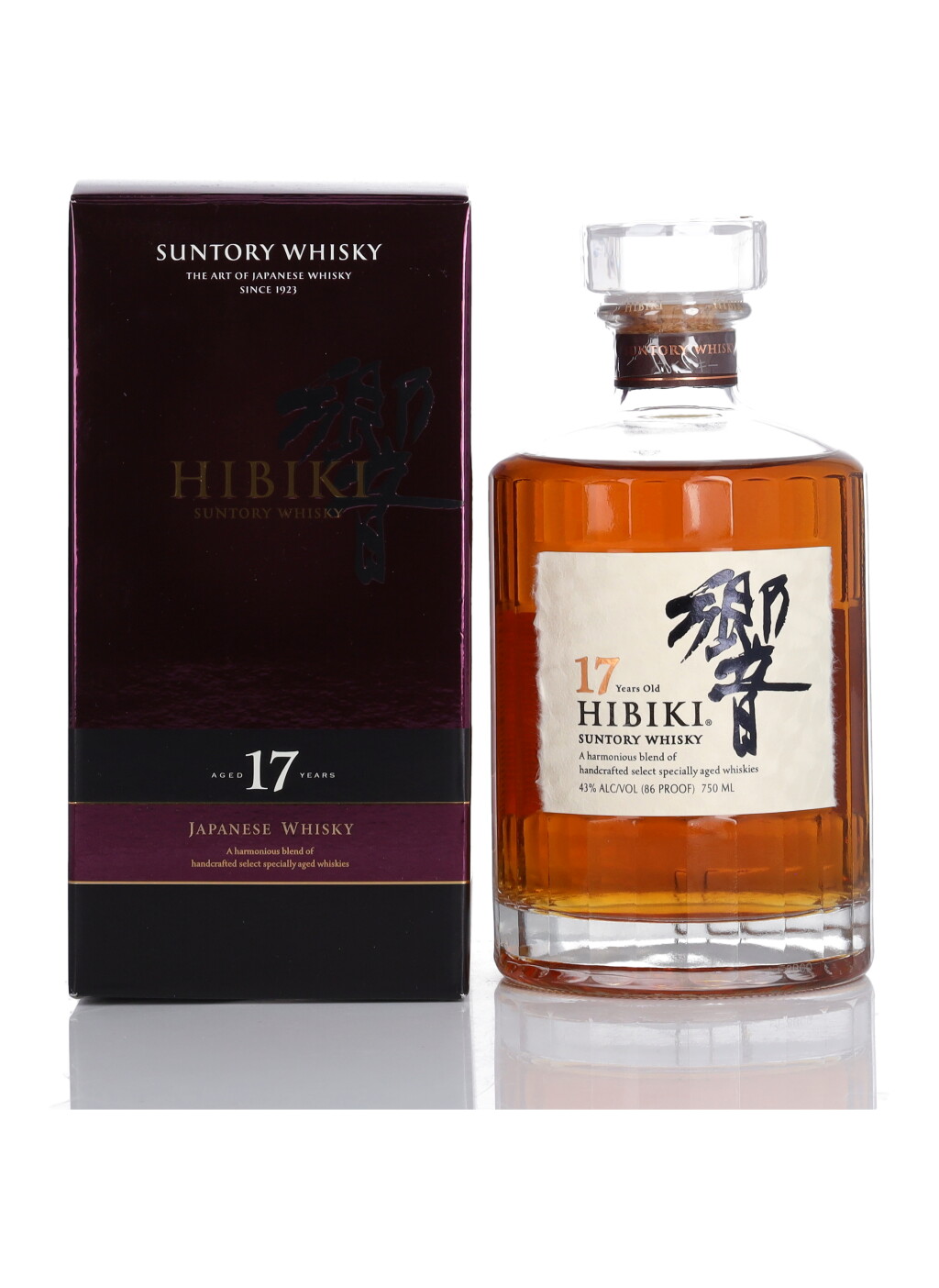 View full screen - View 1 of Lot 70. Hibiki 17 Year Old 43.0 abv NV (1 BT 75cl).