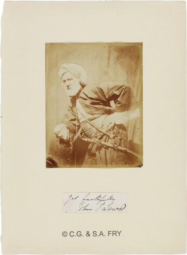 View full screen - View 1 of Lot 212. John Frederick Lewis in Ottoman Dress.