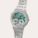 Antarctique Rattrapante Mystery Green | A limited edition stainless steel semi-skeletonised split-second chronograph wristwatch with bracelet | Circa 2023