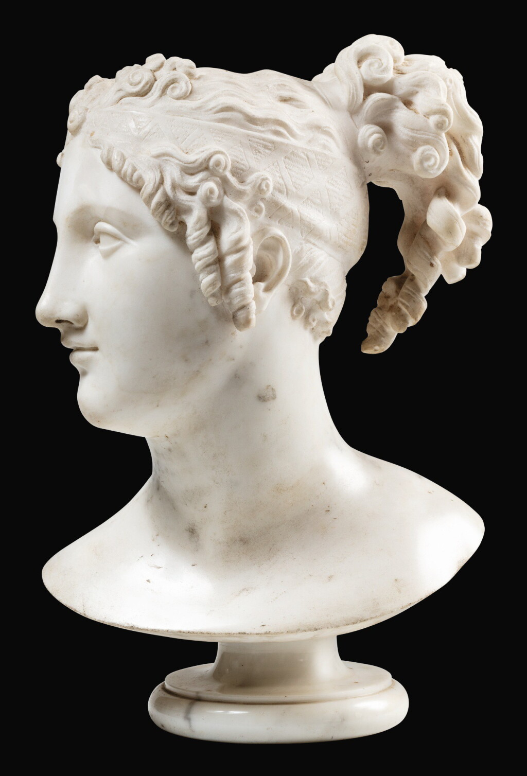 View full screen - View 1 of Lot 104. ITALIAN, CIRCA 1800-1820, AFTER ANTONIO CANOVA (1757-1822) | TERPSICHORE.