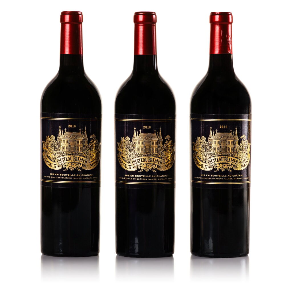 View full screen - View 1 of Lot 574. Château Palmer 2016 (3 BT).
