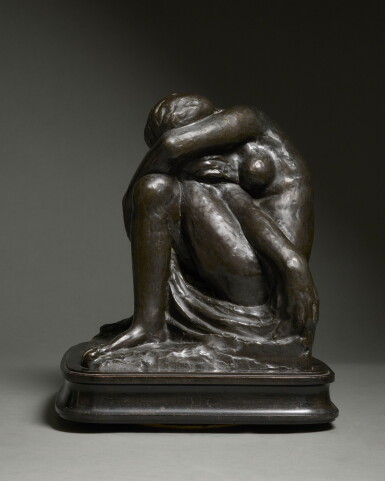 View full screen - View 1 of Lot 123. IVAN MEŠTROVIĆ | STUDY OF WOMAN BENDING.